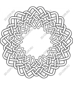  An intricate pattern of nodes
