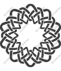  Elegant pattern with nodes