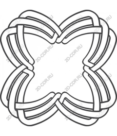 Twisted decorative