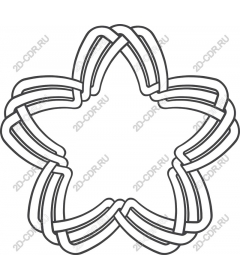  Elegant star-shaped