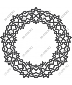  Elegant twisted circle