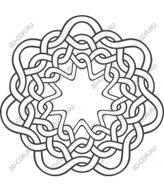  Complex circular pattern