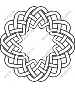 Lattice circular pattern