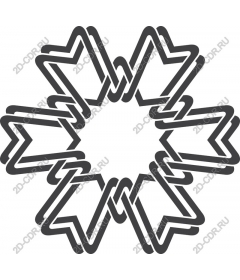 Hand Snowflake