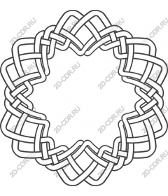  Elegant braided wreath