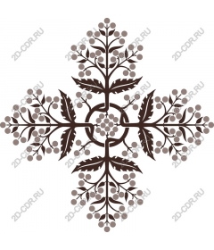Sophisticated floral motif