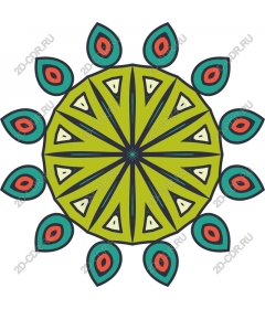  Bright Mandala