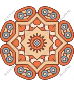  Bright star mandala