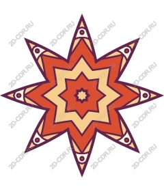 Radiant star burst