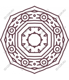 Mandala - Elegant Circular Pattern