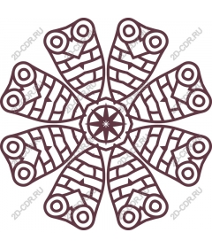 Intricate floral