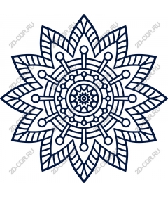 Flower mandala