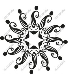  Elegant star-shaped