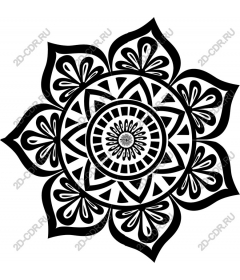 Flower mandala