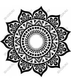  Elegant black mandala