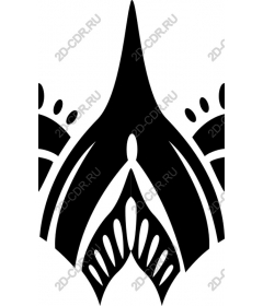  Elegant black work