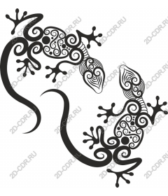  Art geckos