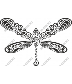 Decorative dragonfly