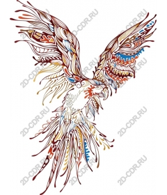 The majestic eagle watercolor