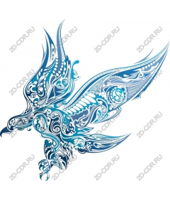 Exquisite Blue Bird