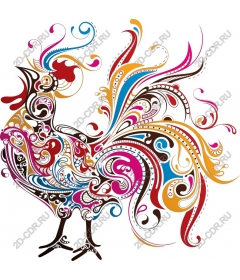  Colorful Cock