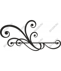  Elegant decorative flourish
