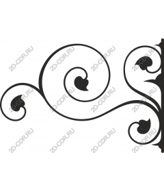  Elegant curl of the sheet