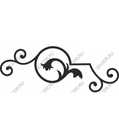  Elegant floral pattern
