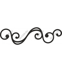  Elegant decorative swirl