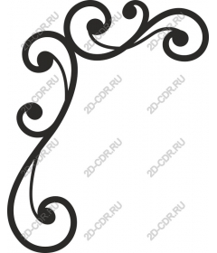  Elegant vintage flourish