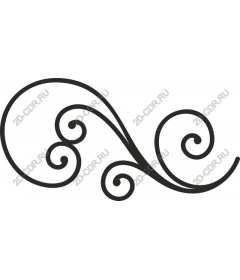 Decorative curl