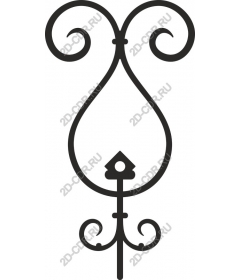  Elegant wrought-iron ornaments