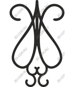  Elegant floral motif