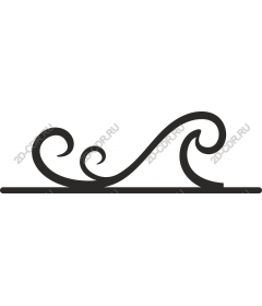  Elegant decorative wave