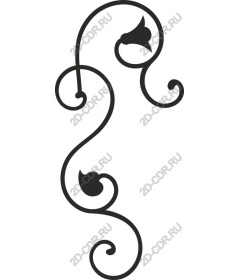  Elegant floral pattern