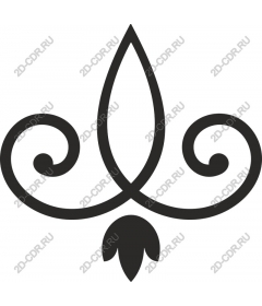 The elegance of the Fleur-de-Lis