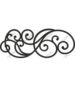  Elegant Tendril Clipart