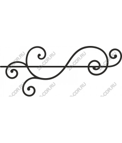  Elegant decorative ornament