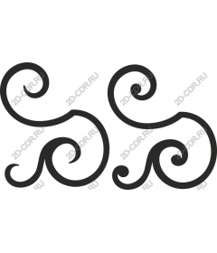  Elegant ornate swirls