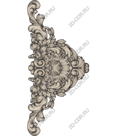 Vintage decorative floral pattern