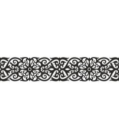 Elegance scrollwork Decorative flowers