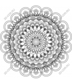  Complex mandala