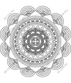  Complex mandala