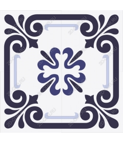  Elegant floral motif
