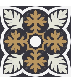  Elegant floral mandala pattern