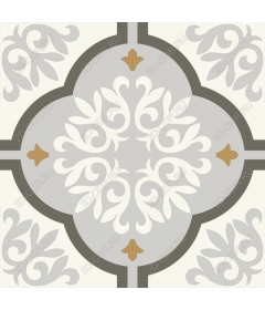  Elegant floral pattern