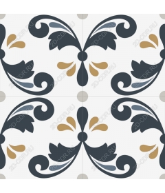  Elegant floral pattern