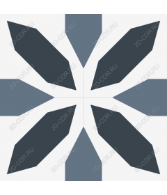 Geometric star burst