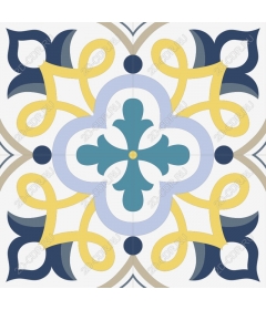 Modern floral pattern