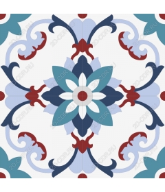  Elegant floral pattern